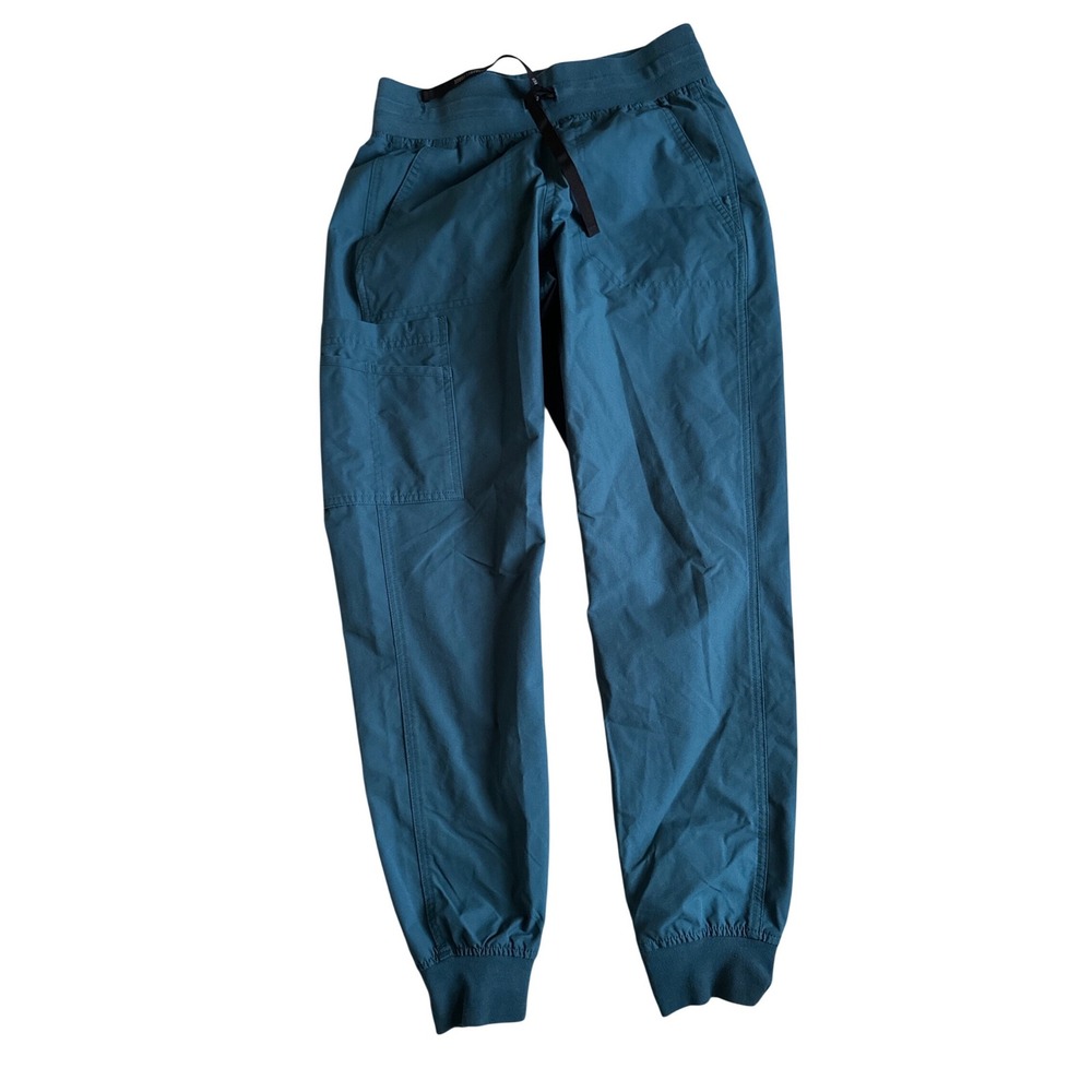 Carhartt Force‎ Essential Jogger Scrub Pants Womens S Blue Medical Nurse Doctor
